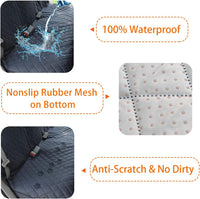 Honest Dog Car Seat Covers, Dog Seat Cover with Side Flap for Cars, Trucks, and Suv'S - Waterproof & Nonslip Pet Seat Cover for Backseat.